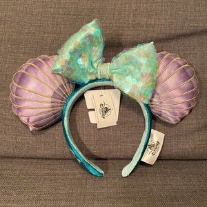 NWT Disney ears Ariel Little Mermaid Minnie Mouse ears